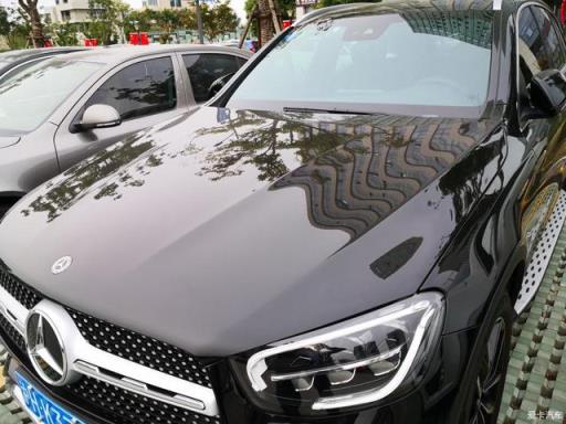 黑色奔驰GLC300提车，开了5000公里分享下用车感受