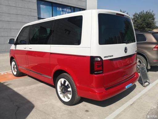德国专用接待车，能越野的MPV，红白双色外观迈特威提车