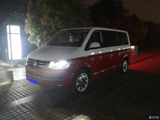 德国专用接待车，能越野的MPV，红白双色外观迈特威提车