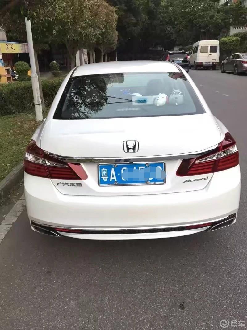 迟来的雅阁提车作业