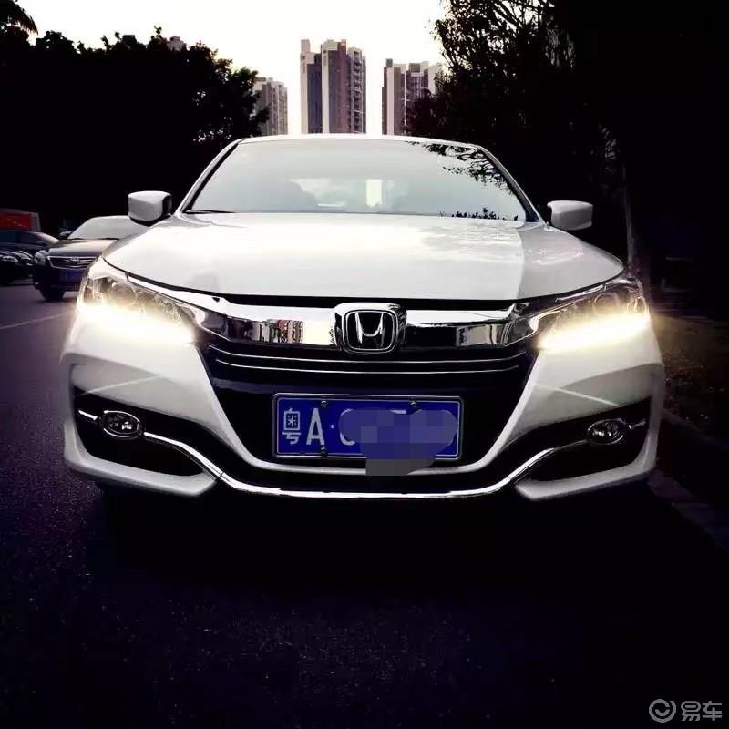 迟来的雅阁提车作业