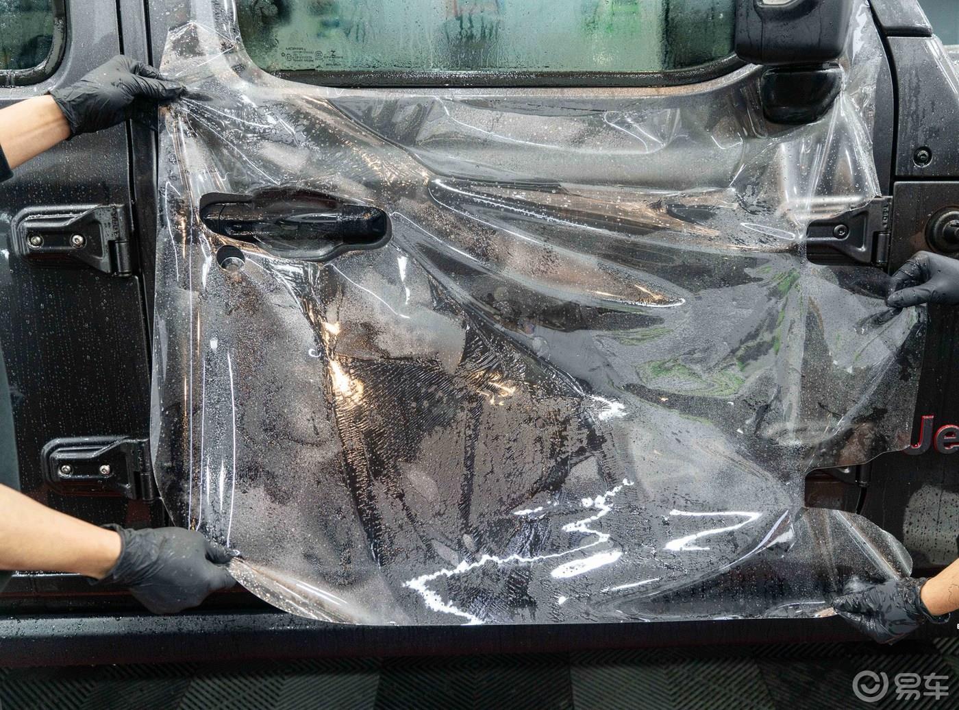 终圆越野梦，成都提牧马人+爱车贴隐形车衣作业！