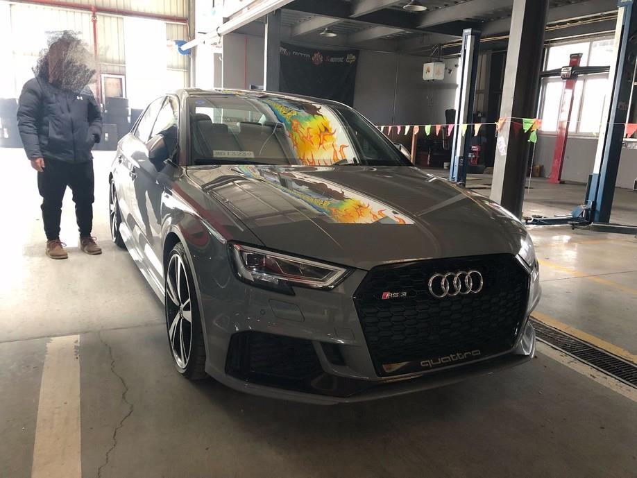 奥迪rs3提车作业奥迪rs3震撼来袭mdashmdashmdash提车作业mtm一阶