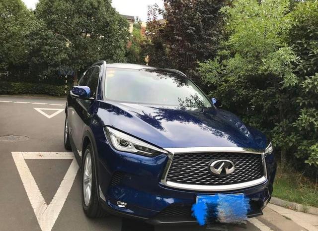 英菲尼迪qx50提车作业31万提了辆奥迪q5l2个月后再开英菲尼迪qx50车友