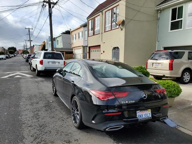 benz2020款Cla250提车两个月