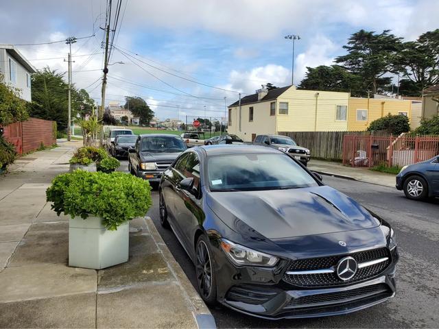 benz2020款Cla250提车两个月