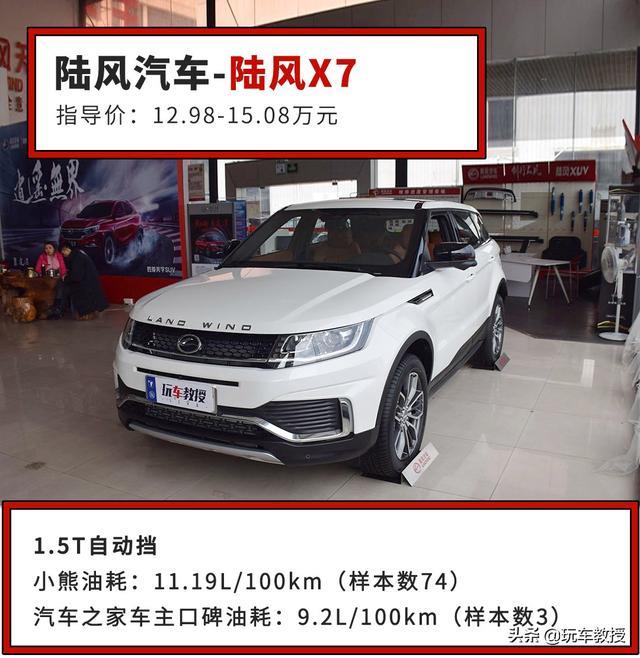 开着10万元的车，操着30万元的心，这些车是真的费油