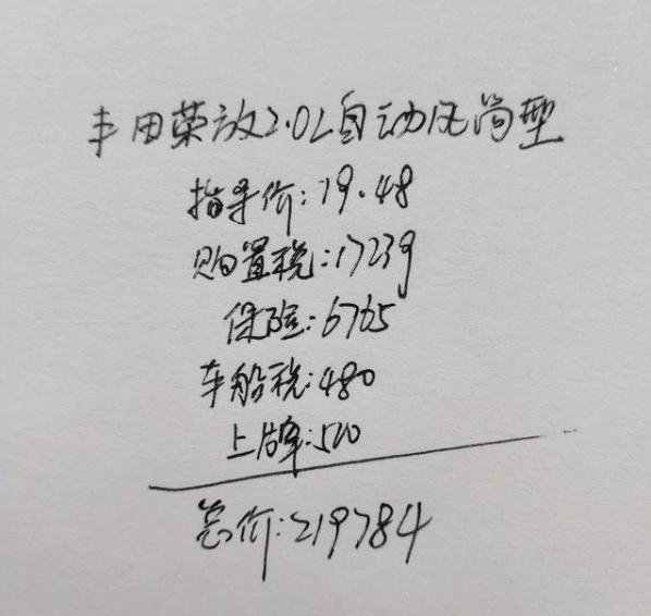 21.9万喜提丰田荣放，车主：油耗很惊喜，但这点让人难以忍受