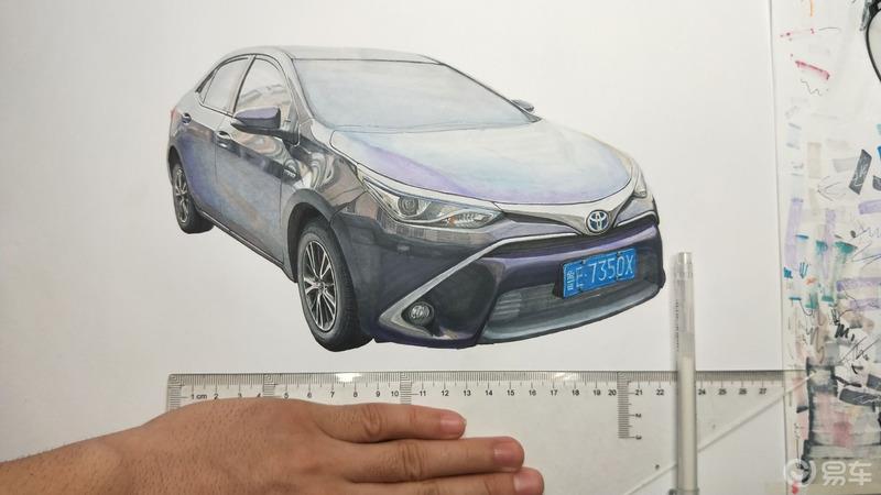 【3.8爱车分享日】手绘爱车雷凌双擎外观篇