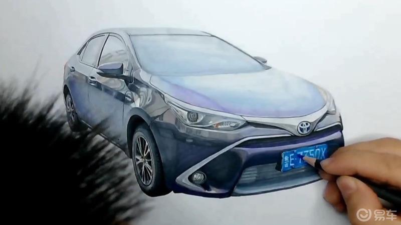 【3.8爱车分享日】手绘爱车雷凌双擎外观篇