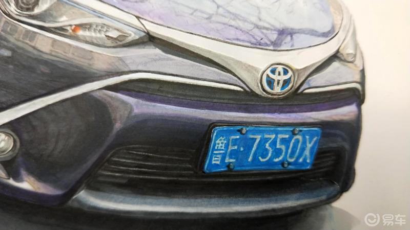 【3.8爱车分享日】手绘爱车雷凌双擎外观篇