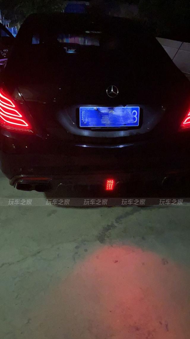 96年小伙提奔驰S320L 为了年轻改装黑武士风格