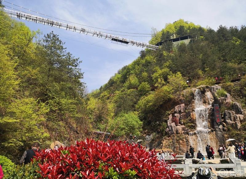 惠民政策来享受，响应号召不出市，秦岭山中好风光，防疫旅游两不误。