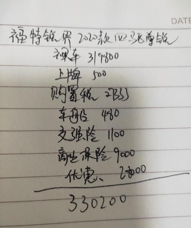 放弃汉兰达怒提福特锐界，落地价330200元贵吗？看完就明白了