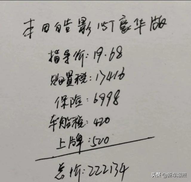 22.2万喜提本田皓影，车主：看外观就值了，这个价格买贵了吗？