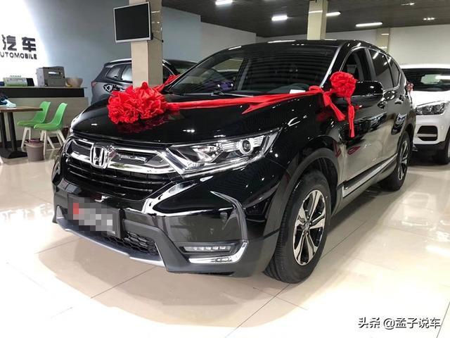 19.1万喜提本田CRV，用车1000公里，车主：空间动力都满意