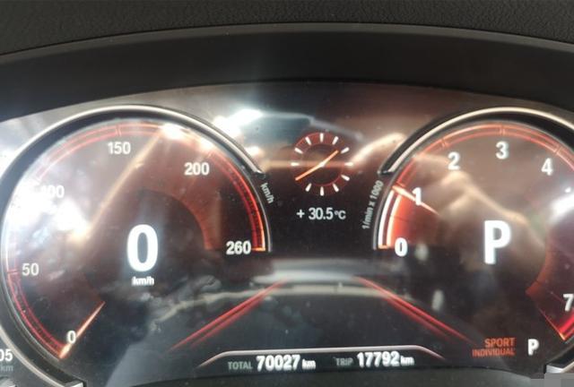 70万买的宝马540首批车，三年7万公里，车主晒出公里数时说出感受
