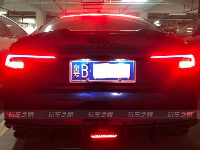 车友把老天籁置换奥迪A5 改装只想让车子看起来好看一些