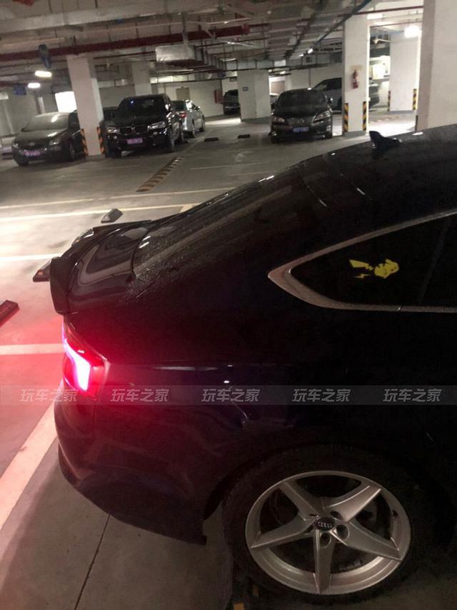 车友把老天籁置换奥迪A5 改装只想让车子看起来好看一些