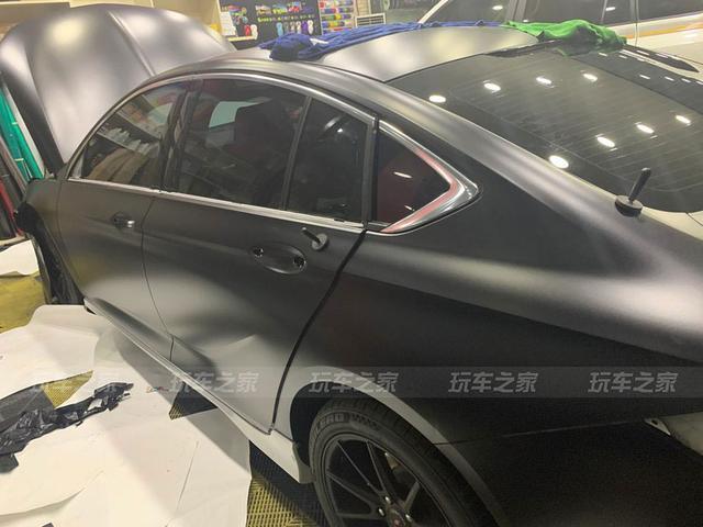 新人入坑 把别克君威改装成帅气的黑武士风格