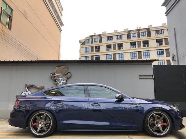 车友把老天籁置换奥迪A5 改装只想让车子看起来好看一些