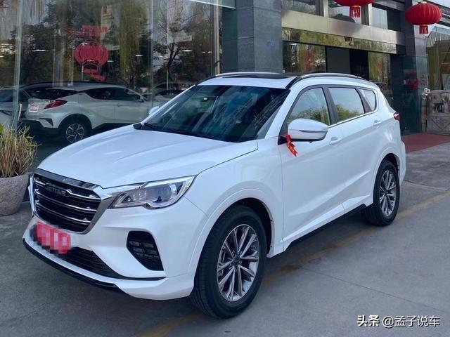 9.7万喜提捷途X70，空间，配置家用足够了，1.5T油耗7.6L