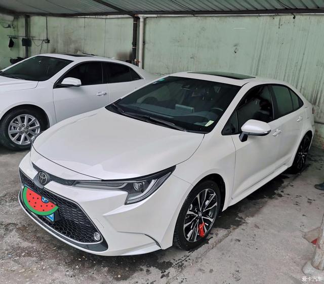 我的第一台车，雷凌运动版提车作业分享，同价位安全配置无敌？