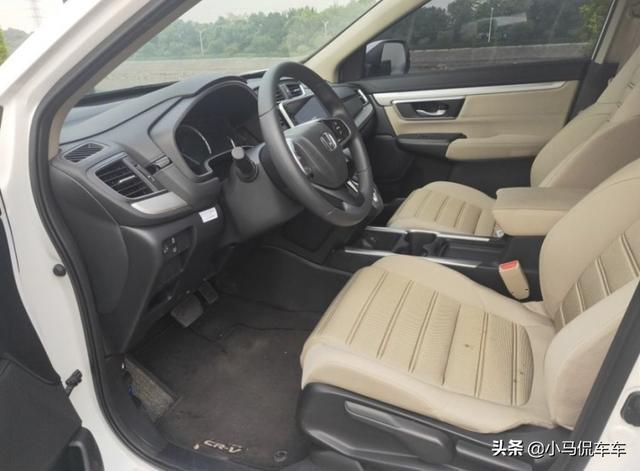 喜提本田CRV自动挡低配，油耗经济，空间给力，这价格如何？