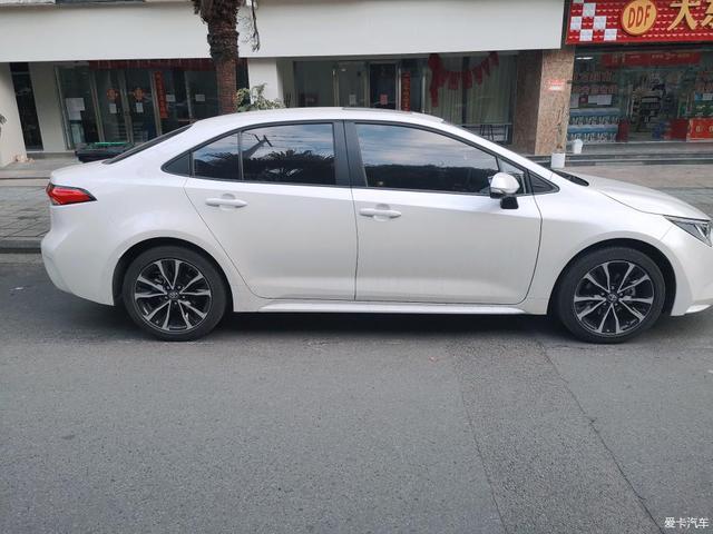我的第一台车，雷凌运动版提车作业分享，同价位安全配置无敌？