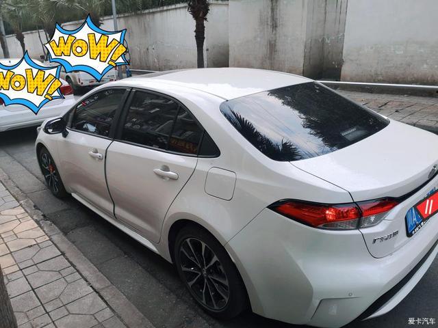 我的第一台车，雷凌运动版提车作业分享，同价位安全配置无敌？