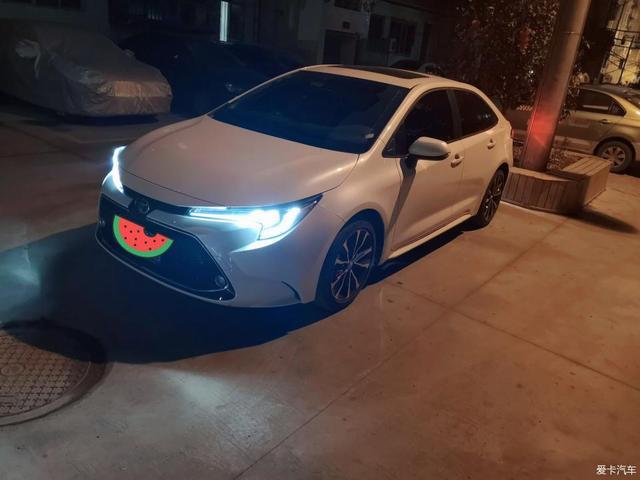 我的第一台车，雷凌运动版提车作业分享，同价位安全配置无敌？