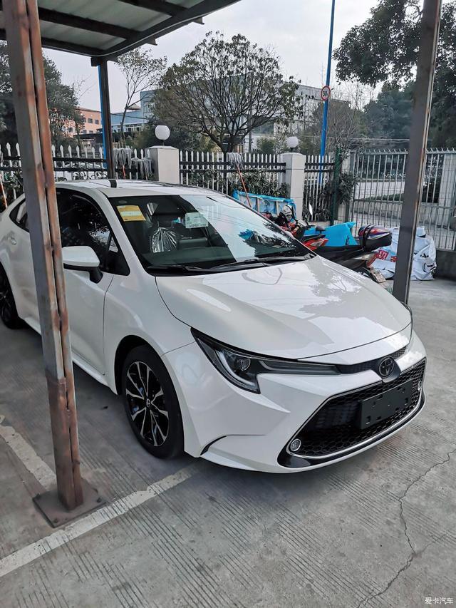 我的第一台车，雷凌运动版提车作业分享，同价位安全配置无敌？