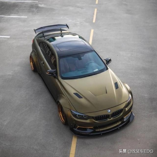 一步到位最过瘾，宝马440i F32上身精品宽体，姿态无可匹敌