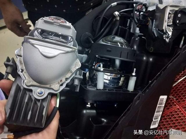 注意了！改灯这几点要牢记！缤越battle版改阿帕V5 LED双光透镜