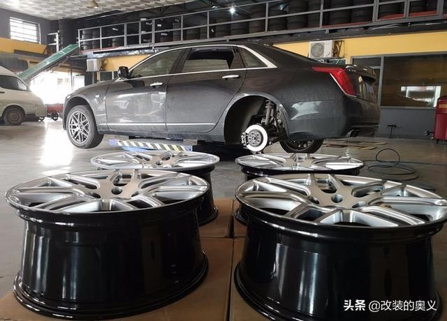 改装分享—凯迪拉克CT6 40T 领先 轮毂及刹车 内饰升级
