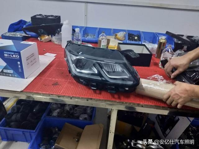 注意了！改灯这几点要牢记！缤越battle版改阿帕V5 LED双光透镜