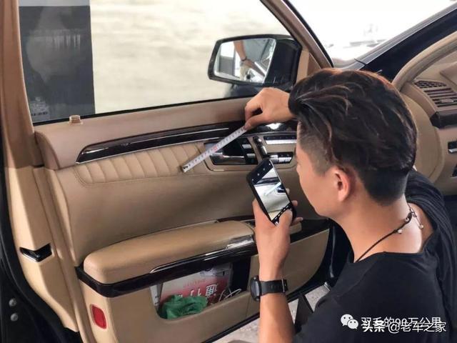 你想要的内装奢华，这台奔驰都给你，十年老S500内饰大重建