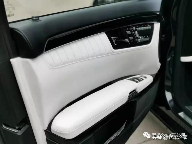 你想要的内装奢华，这台奔驰都给你，十年老S500内饰大重建