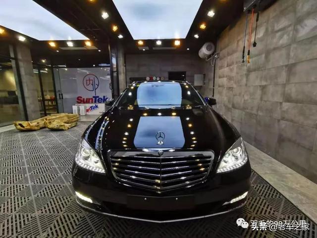 你想要的内装奢华，这台奔驰都给你，十年老S500内饰大重建