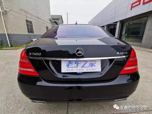 你想要的内装奢华，这台奔驰都给你，十年老S500内饰大重建