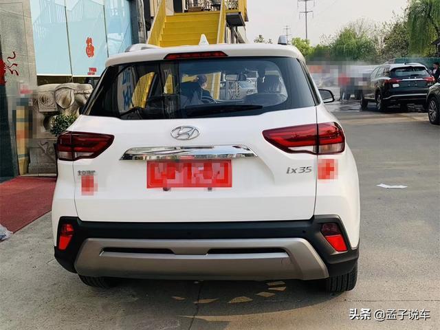 全款13.9万喜提现代ix35，用车1500公里，车主：2.0L+6AT表现不错
