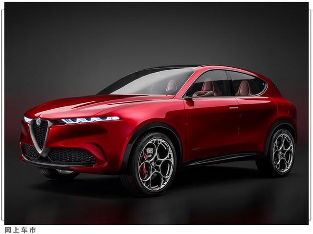 阿尔法·罗密欧新SUV，前脸造型凶悍，轮圈挺好看的