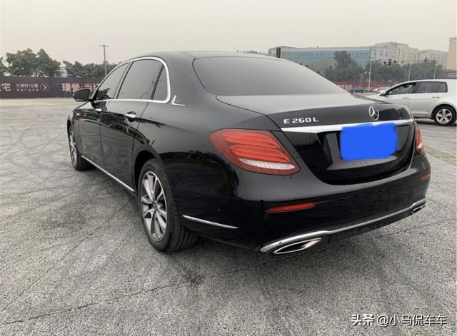 照顾面子喜提奔驰E260L，内饰豪华，形象优雅，这价格算便宜吗