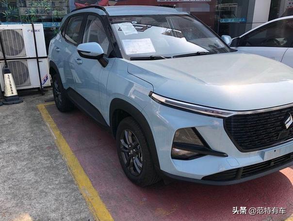 95后提了台“小旋风”，双色设计+自动驾驶，车标类似钻石才卖8万