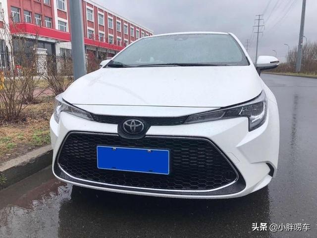 喜提丰田雷凌1.2T豪华，现金优惠了1.5万，我这提车价格不算贵吧