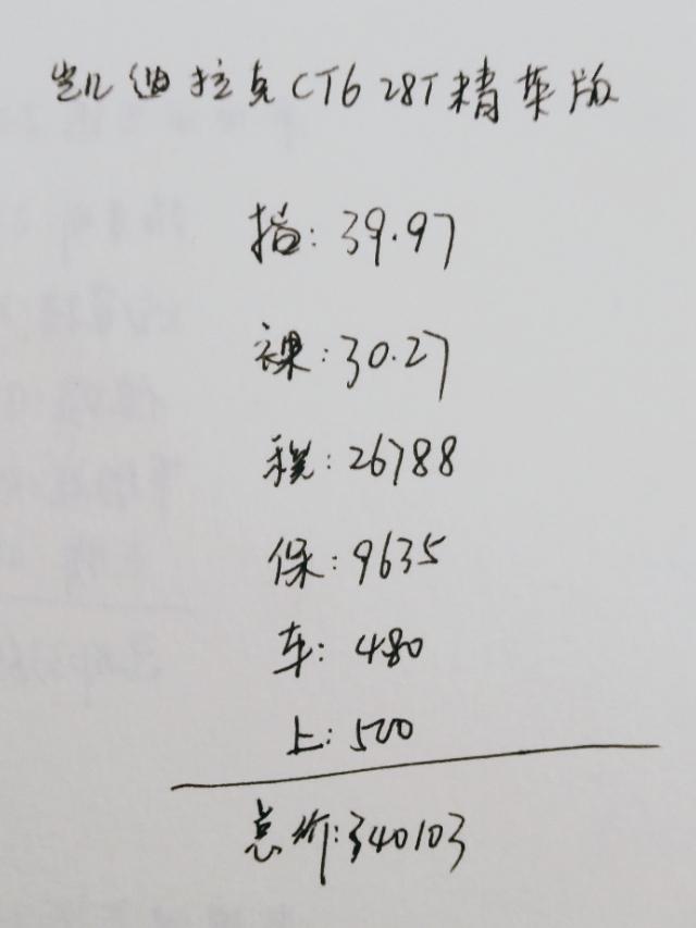 35岁大叔喜提凯迪拉克CT6，商用家用合适，分享1800公里用车感受
