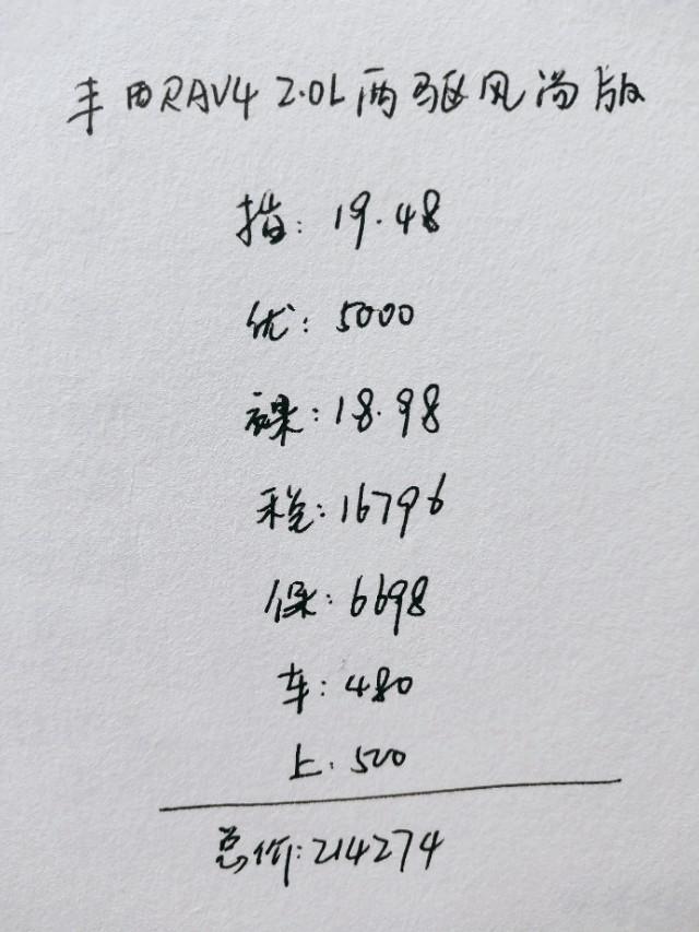 幸福来得太突然，23小伙喜提丰田RAV4，分享3000公里用车感受