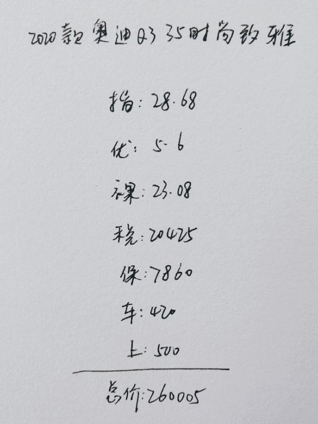 30岁小伙人生第一辆车，喜提奥迪Q3，价格满意油耗低，家用很合适