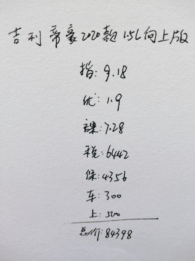 22岁小伙人生第一辆车选择了吉利帝豪，性价比很高，分享用车感受