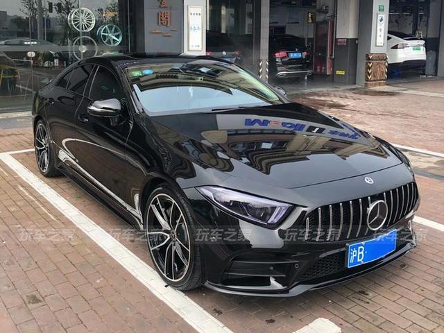 全新奔驰CLS350提车改装作业